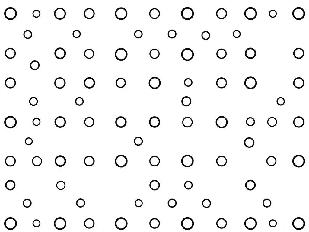 dots with lines througn