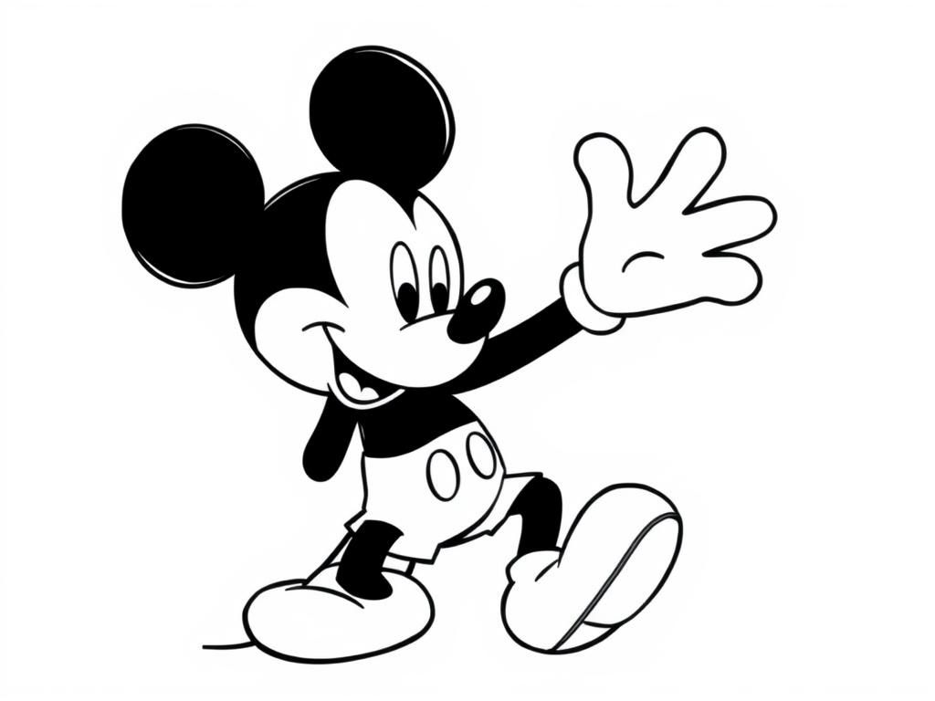 Preview of draw a Mickey mouse  playin g