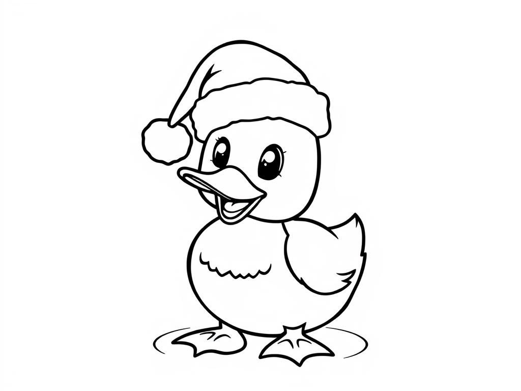 Duck Coloring Page