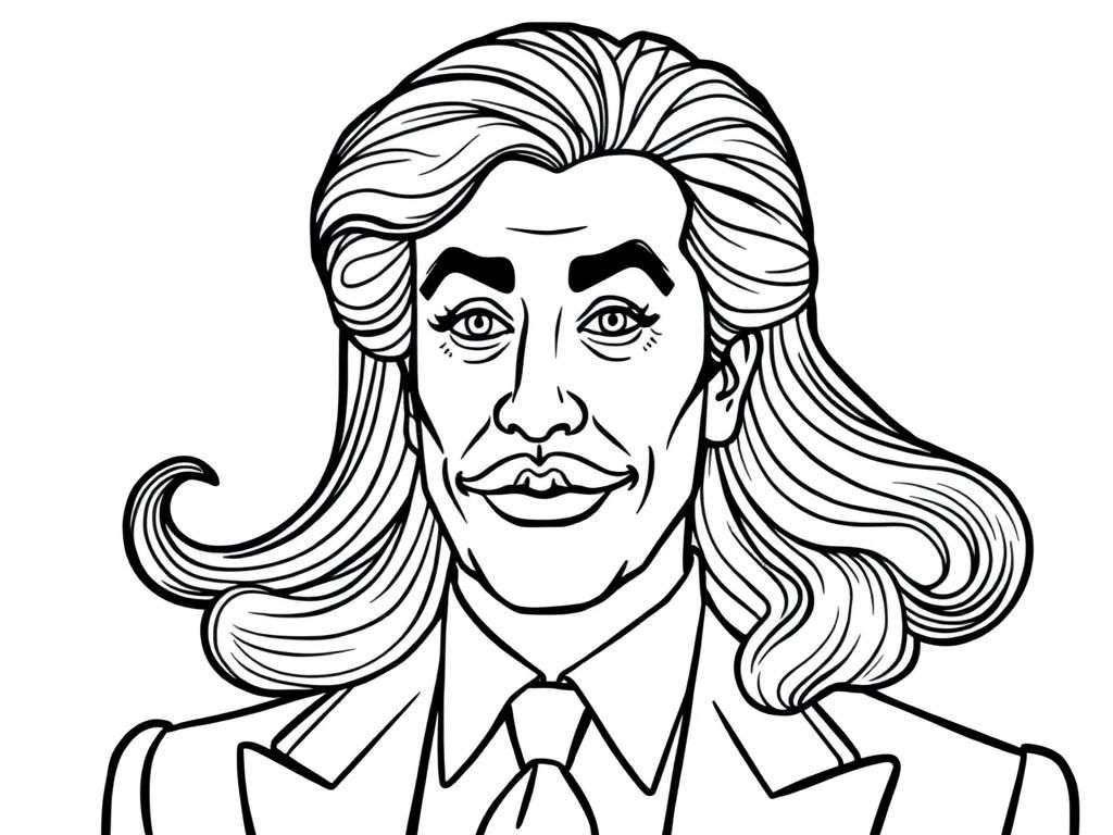 dutch politician thiery baudet as a drag queen