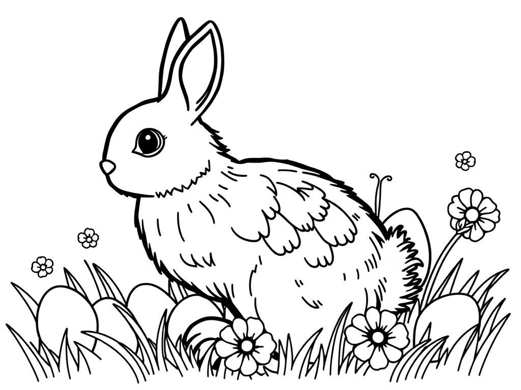 Preview of Easter coloring pages