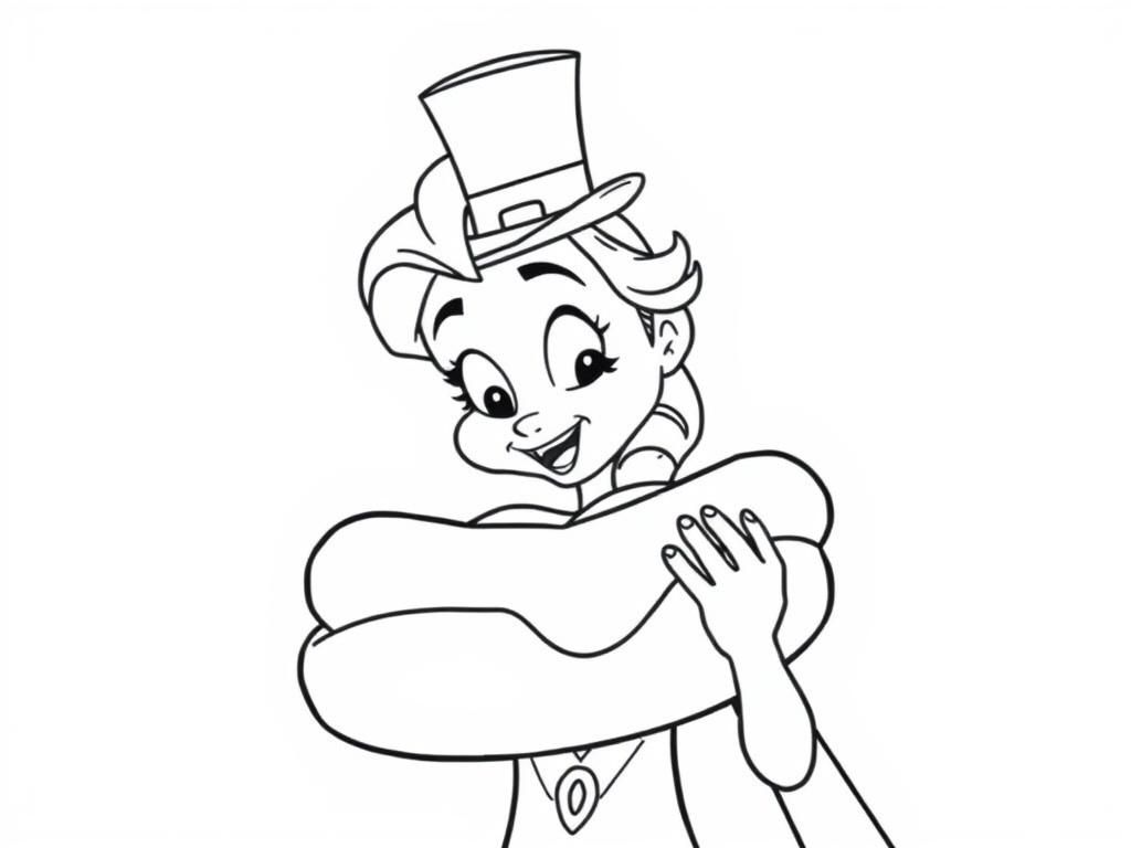 Food Coloring Page