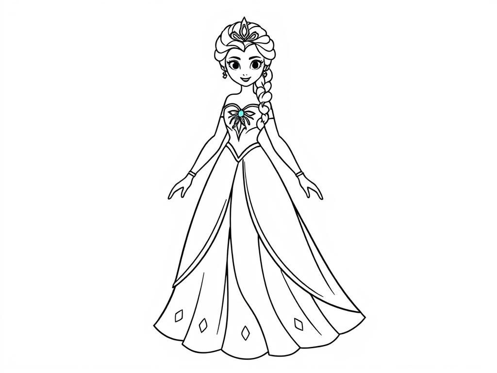 elsa frozen princess dress