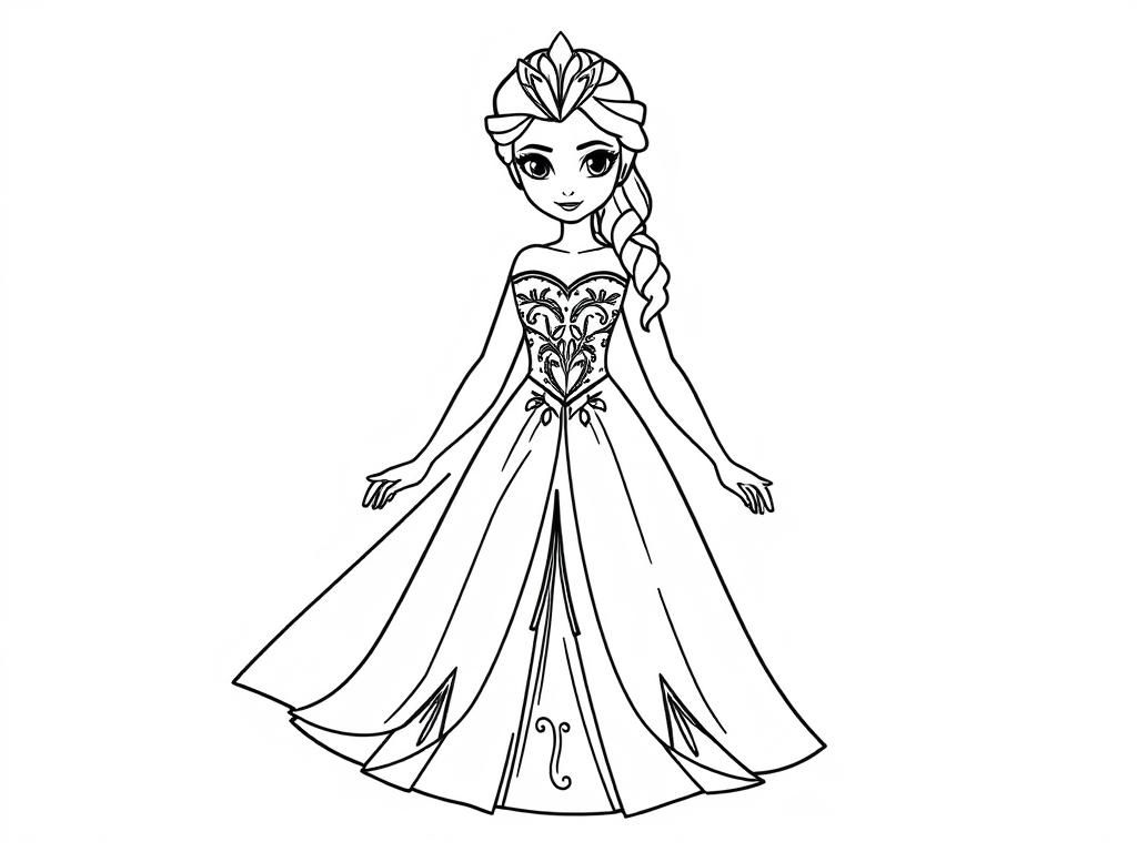 elsa frozen princess dress