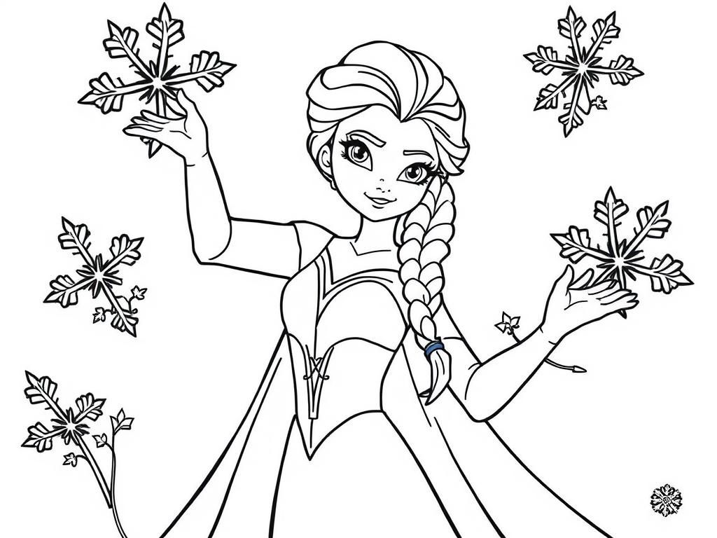 Preview of Elza from the frozen