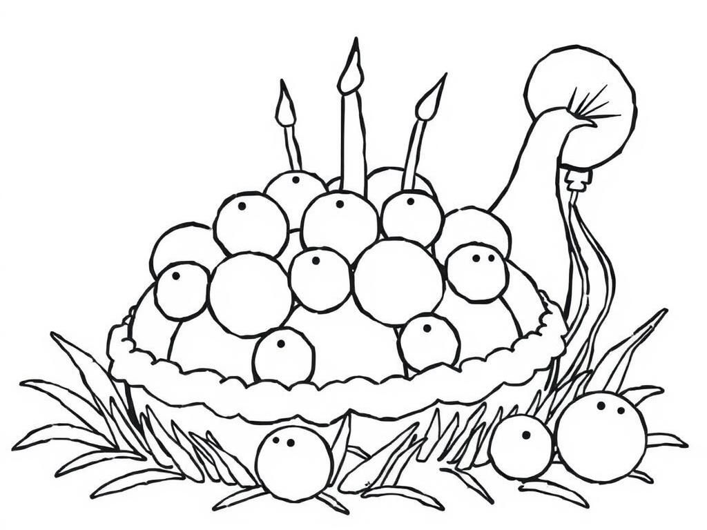 Preview of Ett kalas med ballonger och tårta