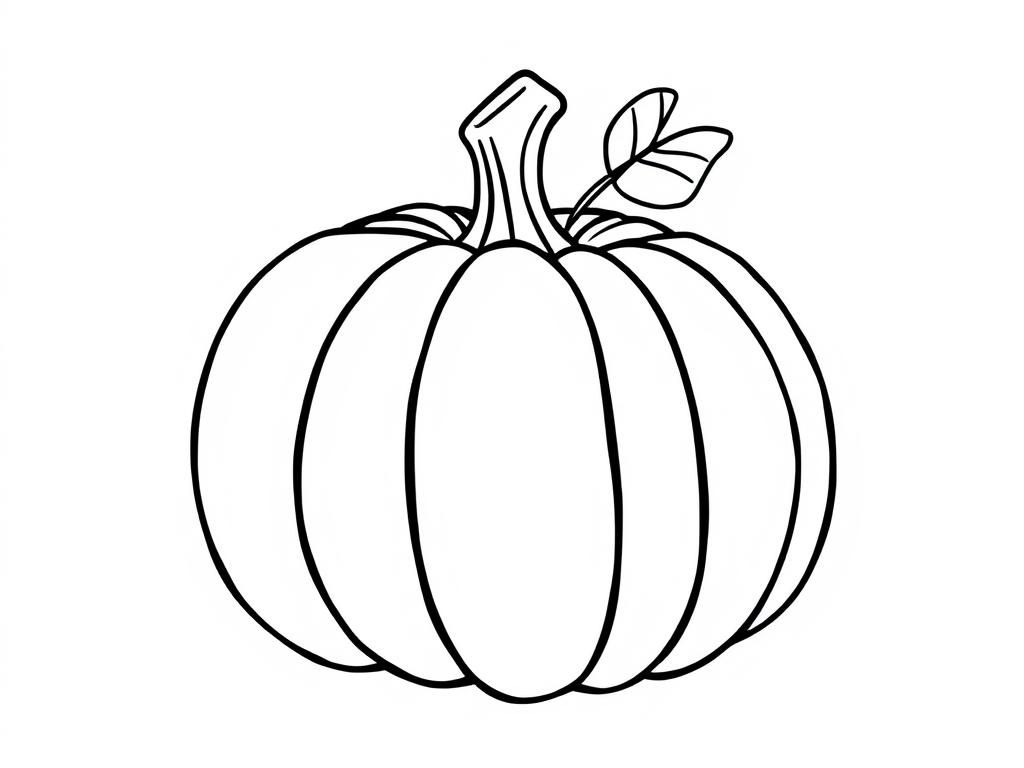 Pumpkin Coloring Page