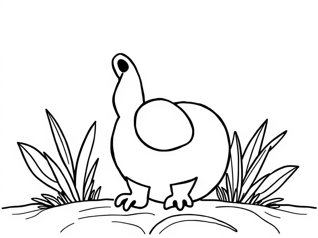 Dinosaur Coloring Page