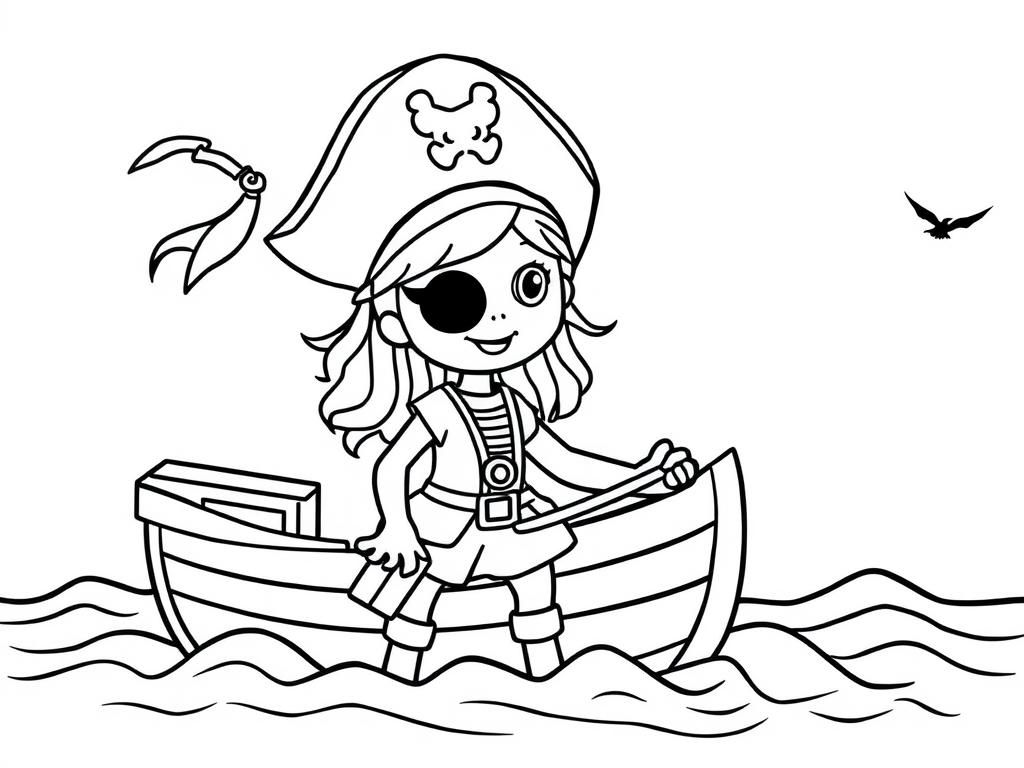 fille pirate