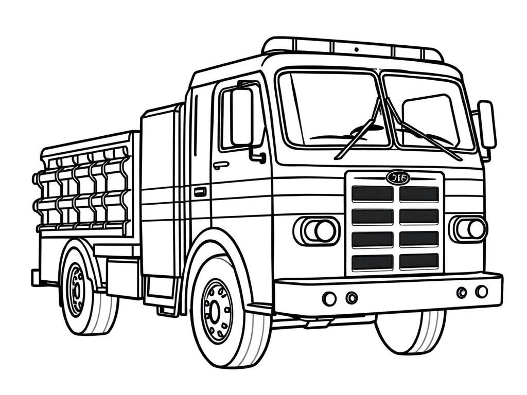 Ford Truck Coloring Page