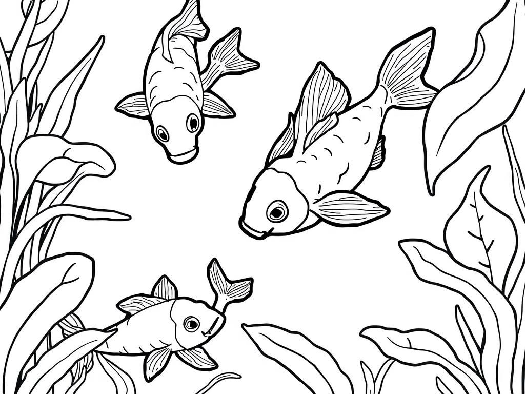 Fish Coloring Page