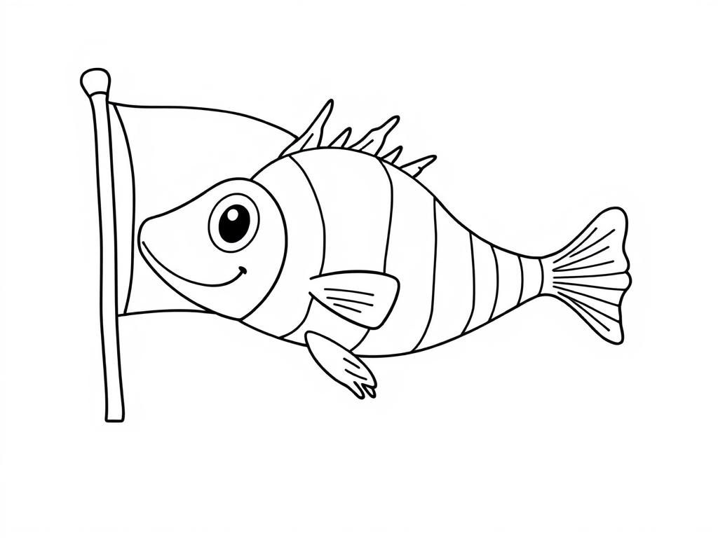 Fish Coloring Page