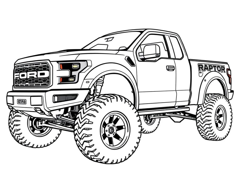 ford raptor; sport version