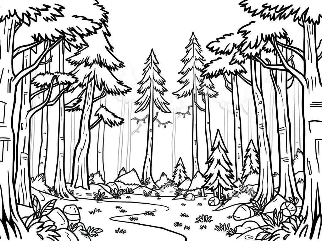 Preview of forest scene