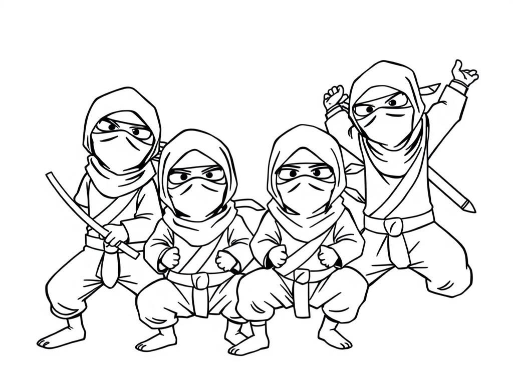 four ninjas