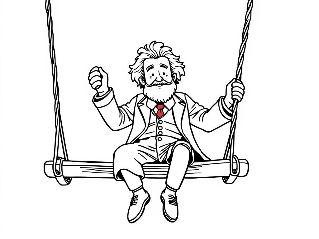 Preview of francesco bernoulli on a swing