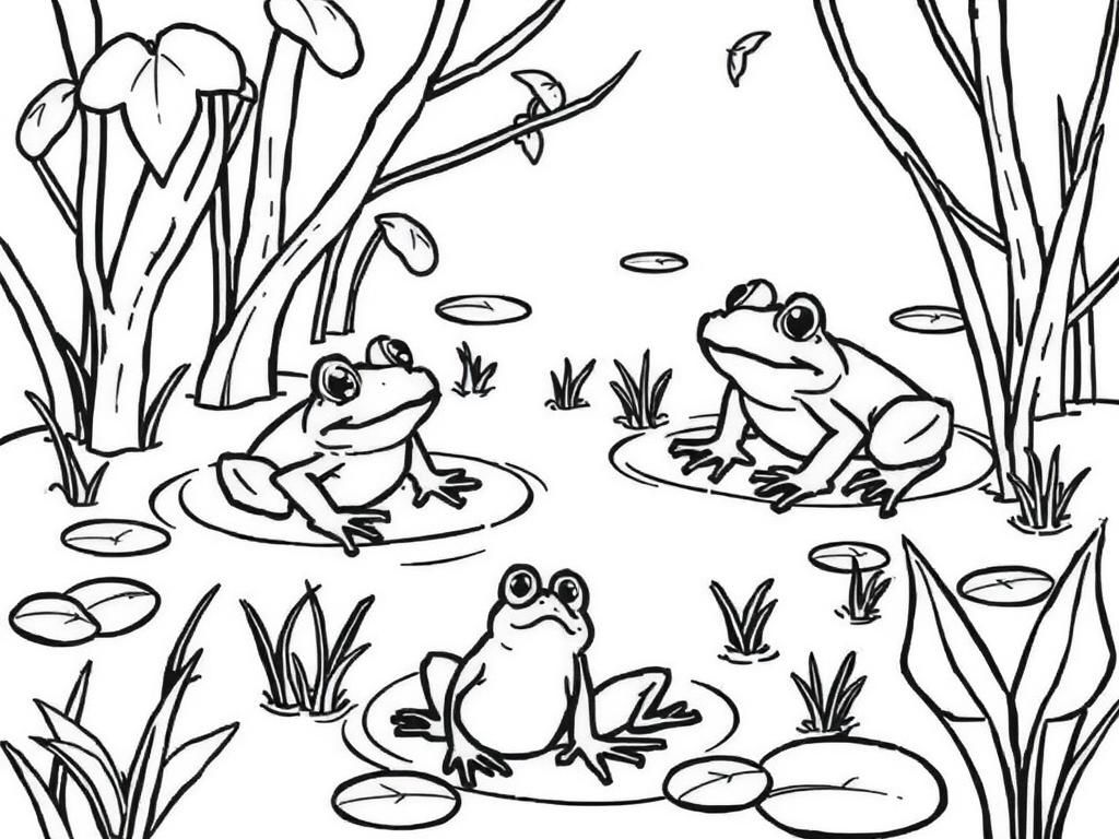 Preview of frogs swamp