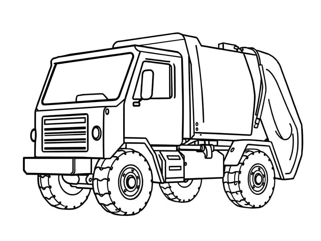 Preview of garbage truck