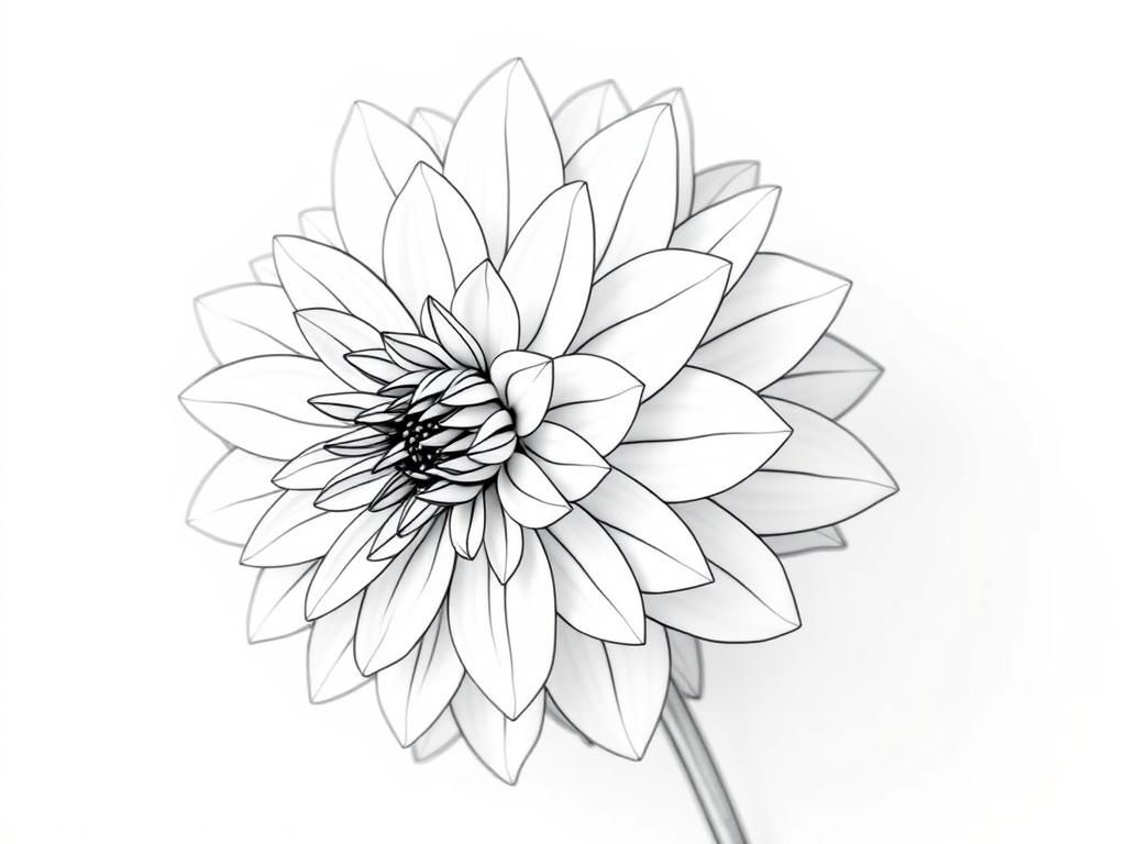 Flower Coloring Page