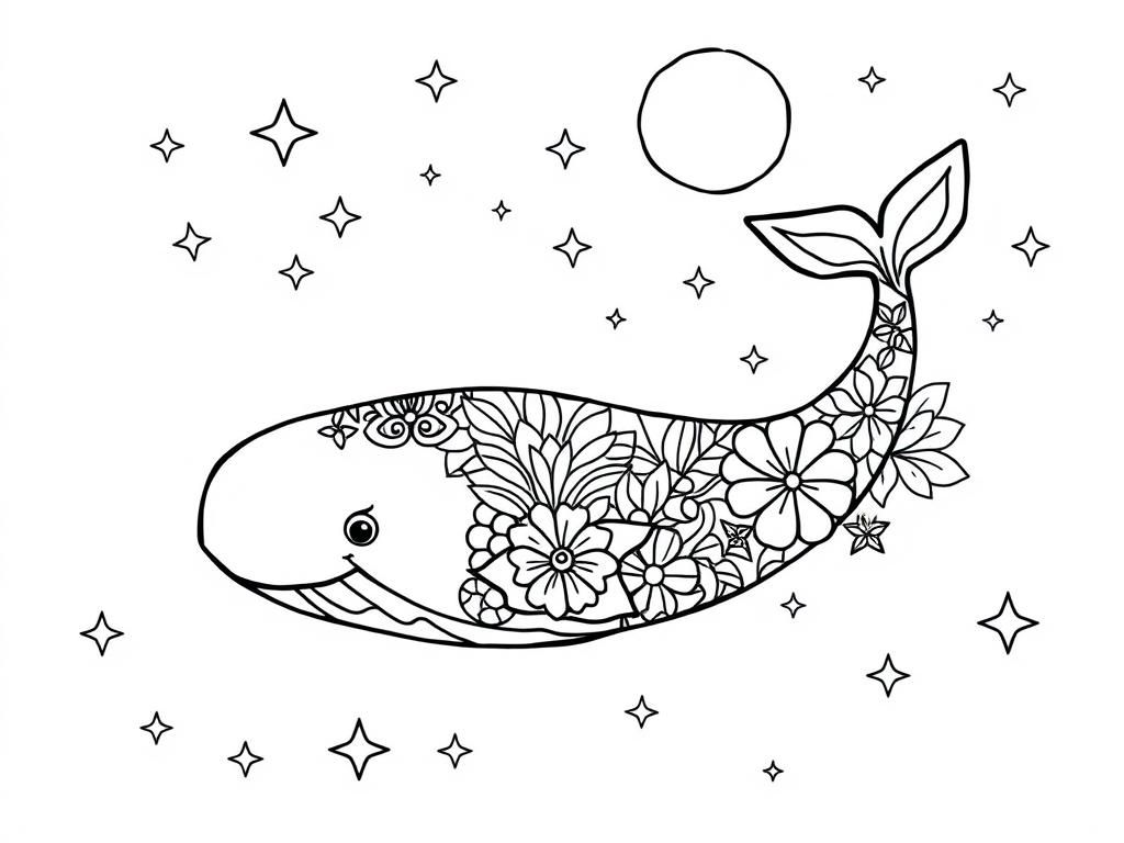 GEOMETRIC, FLORAL, WHALE, STARS, MOON