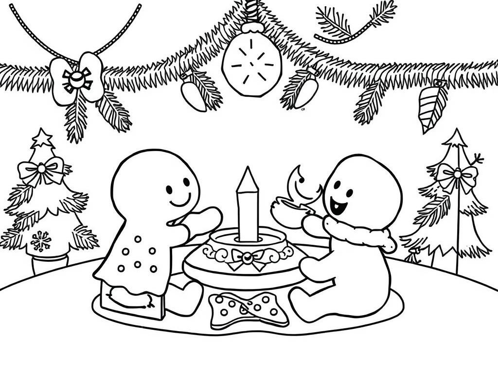 GINGER BREAD CHRISTMAS PARTYING