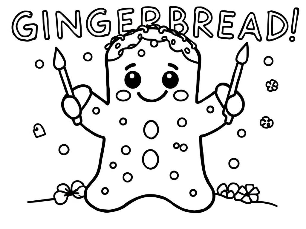GINGERBREad celebrating