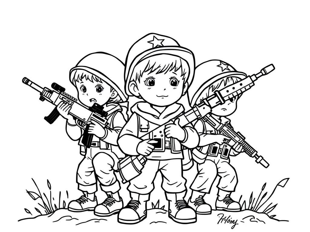 god-fearing freedom-loving American child soldiers