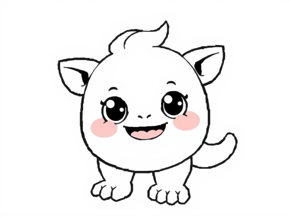 Gojo from jjk - Free Printable Coloring Page