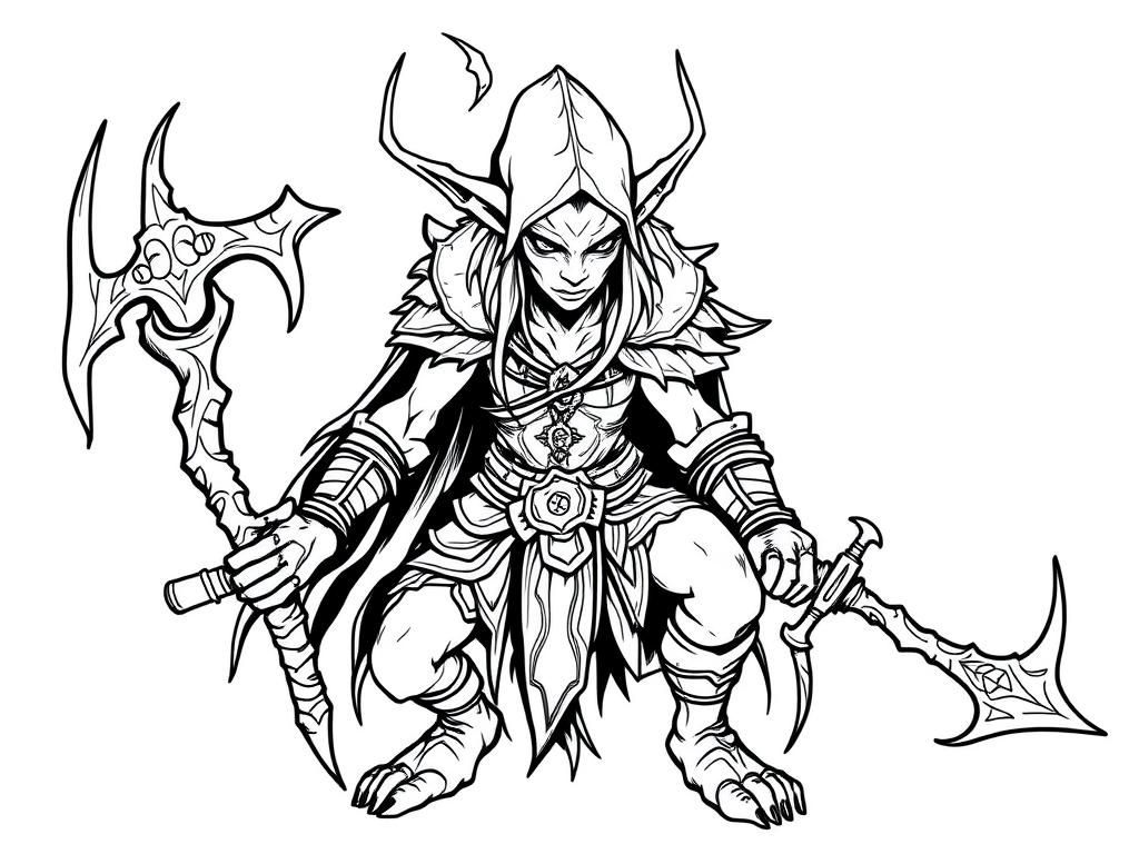 Gore elf warrior