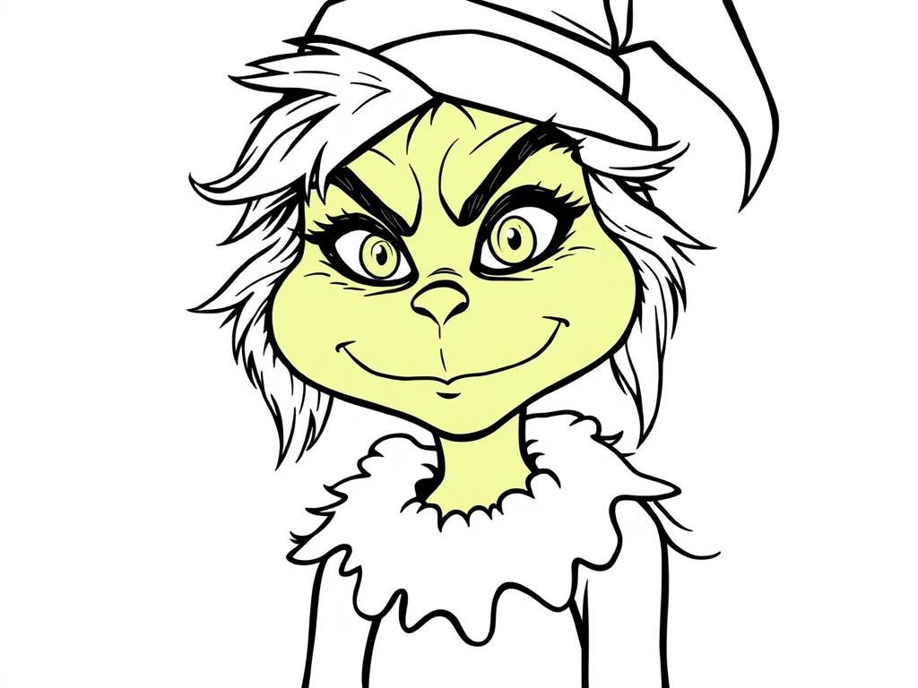 Grinch Coloring Page