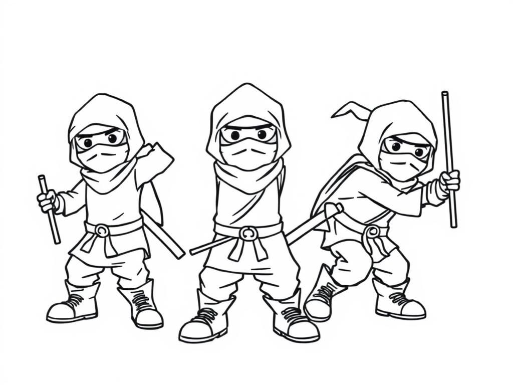 grown up ninjas with boots