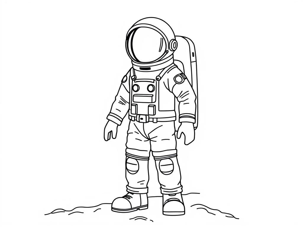 Preview of grown up tall astronaut