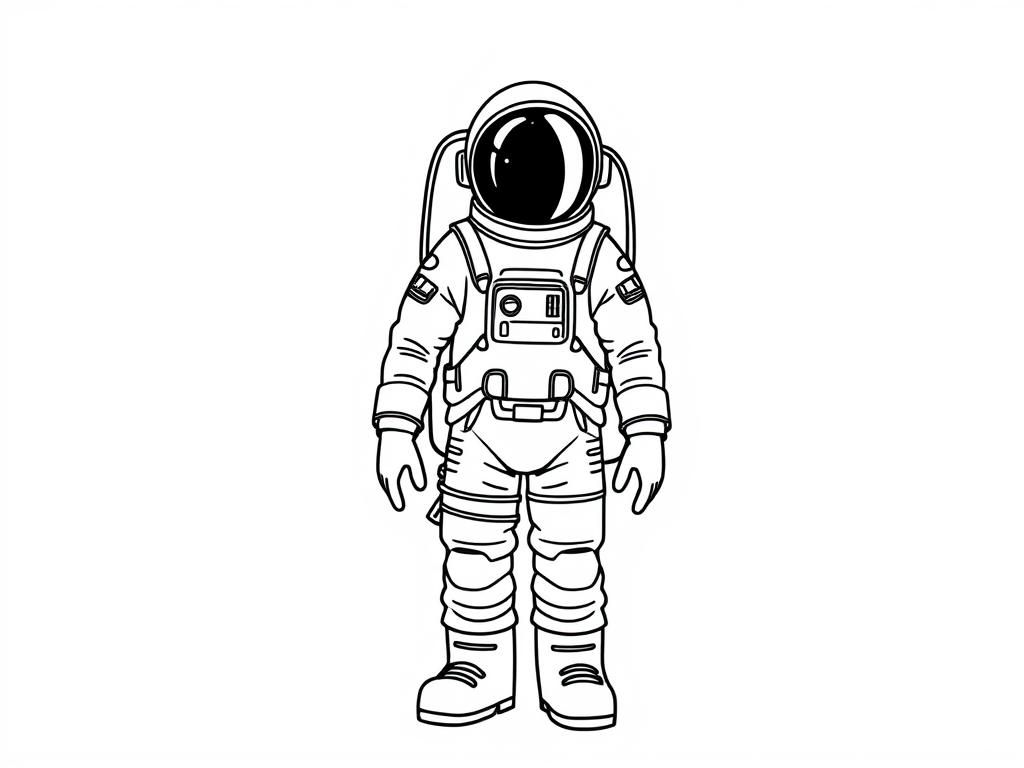 Preview of grown up tall astronaut