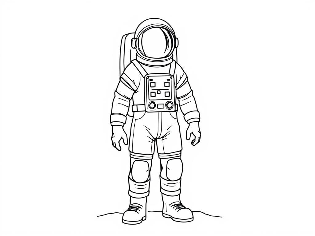 Preview of grown up tall astronaut