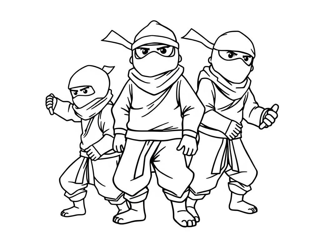 grownup tall ninjas