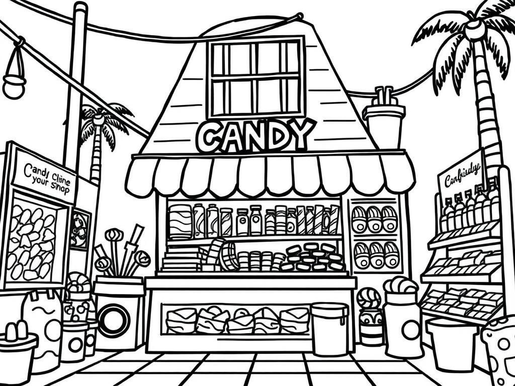 Preview of GTA San Andreas candy shop