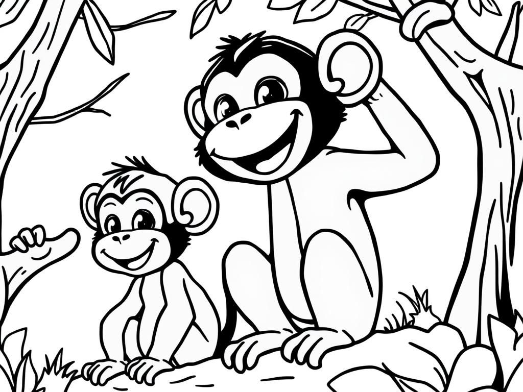 happy monkeys at a daycare