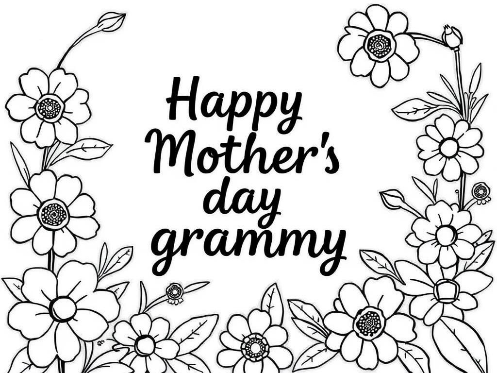 Preview of Happy Mothers day grammy