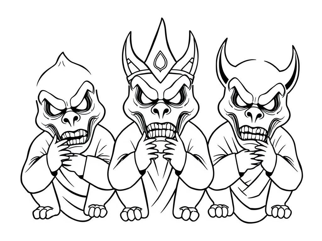 Preview of hear no evil, speak no evil, see no evil