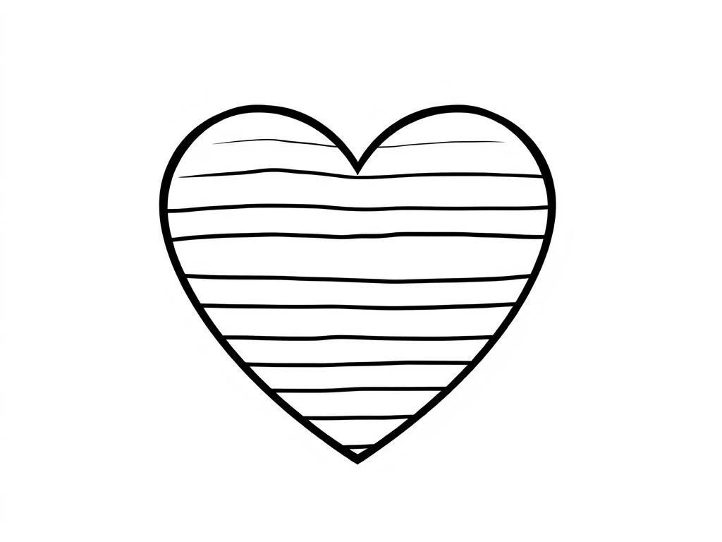 Heart Coloring Page