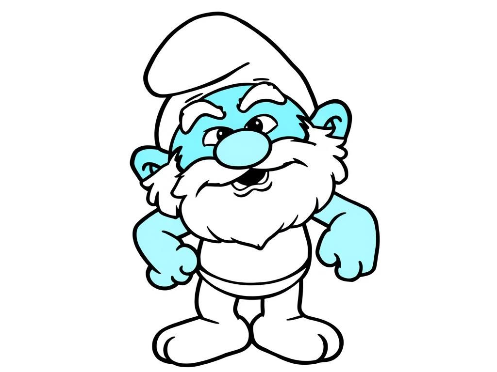 hefty smurf