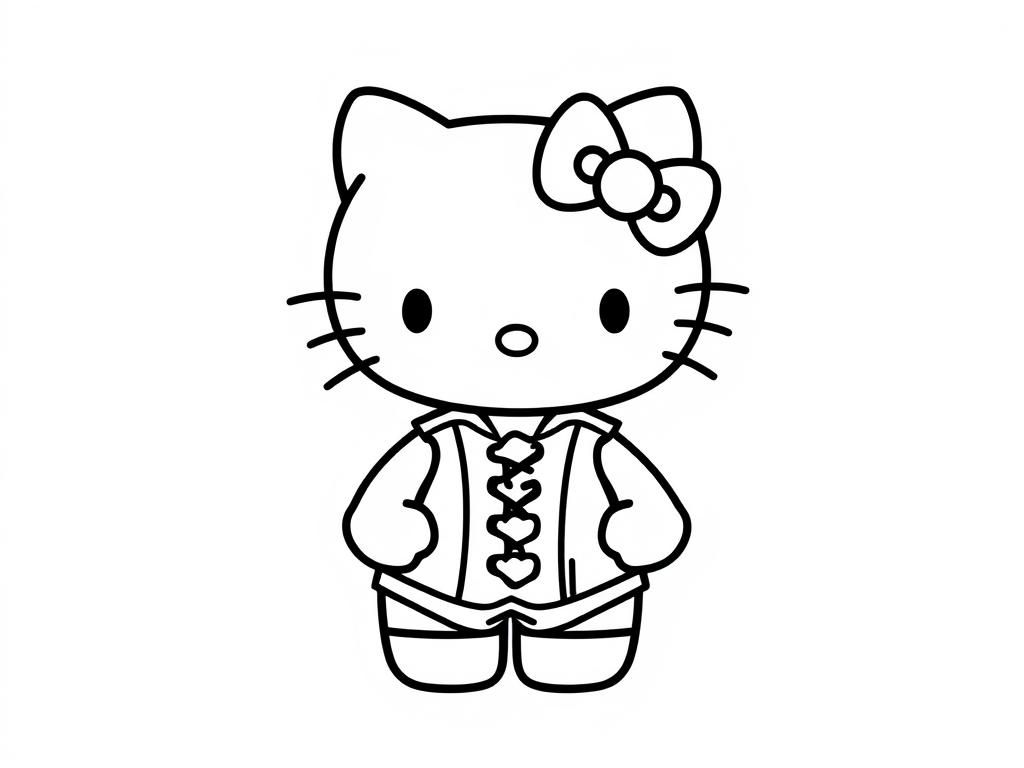 Preview of Hello kitty in a corset