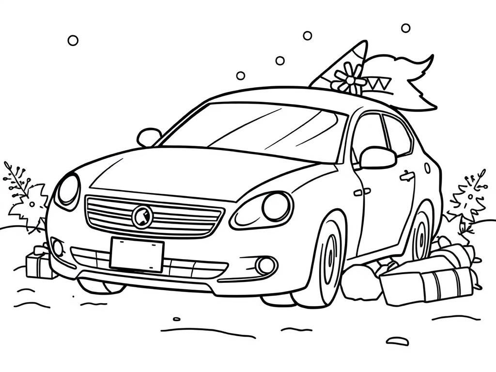 Preview of Holiday car pile up