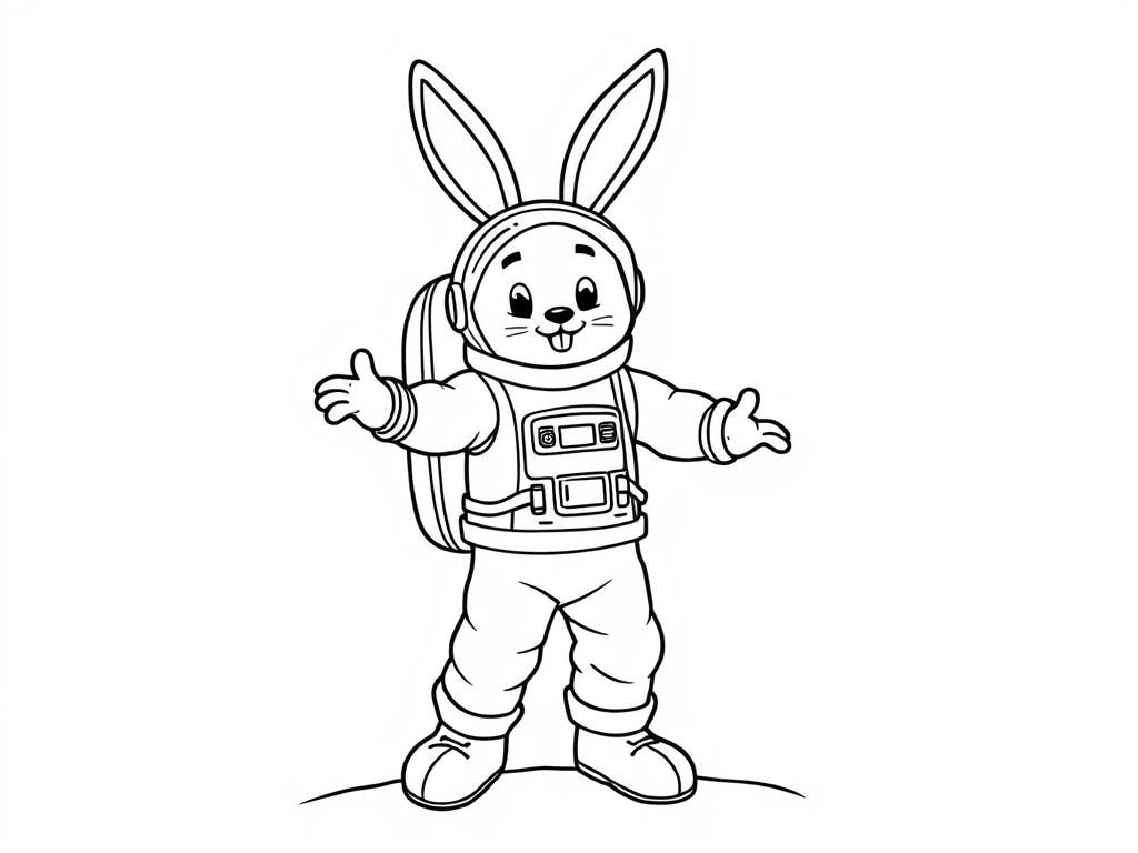 Preview of hop bunny astronaut