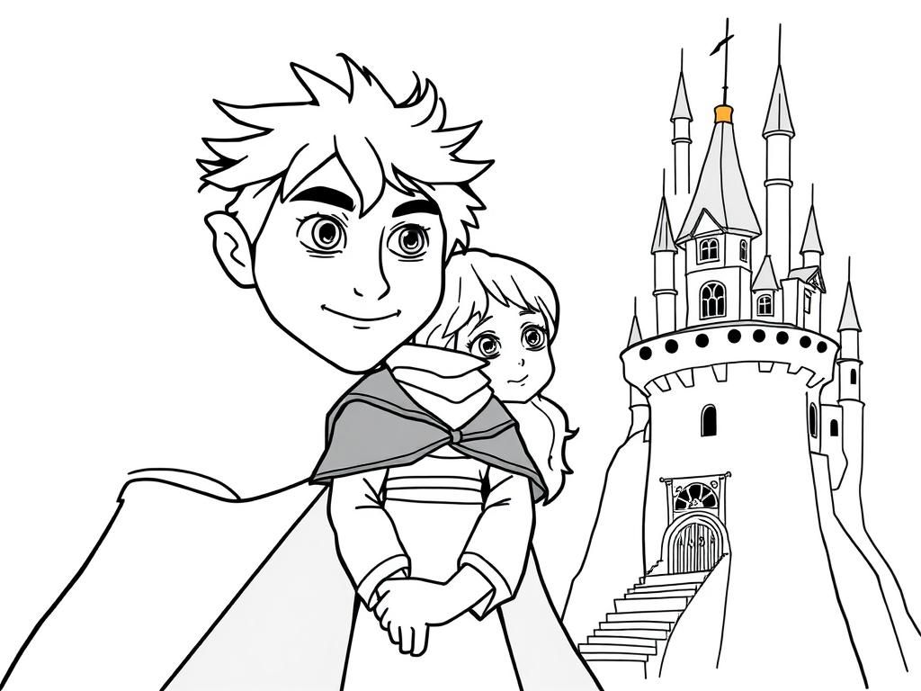 Preview of howl's moving castle with Sophie and howl