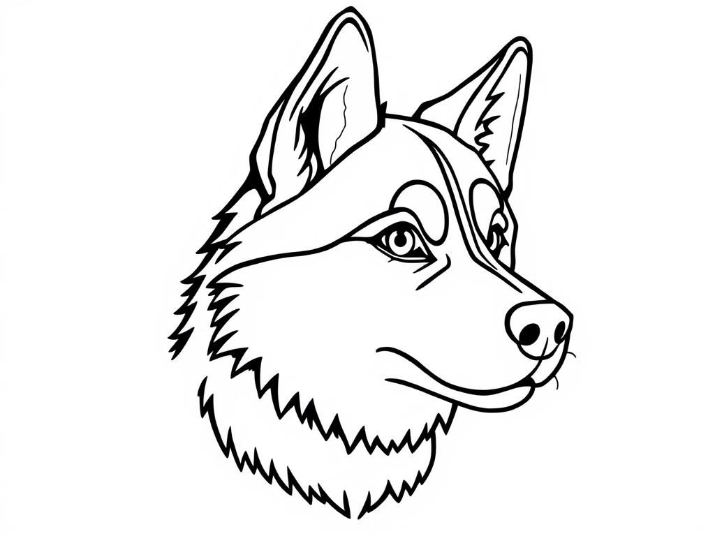 Wolf Coloring Page