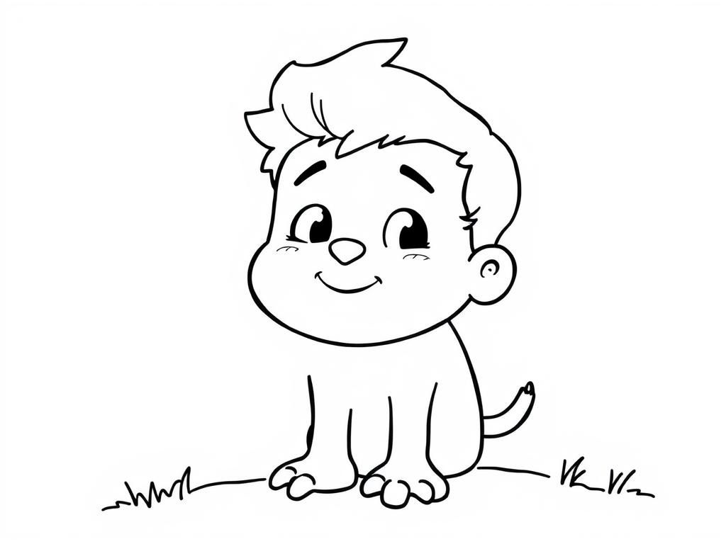 I heart caleb - Free Printable Coloring Page