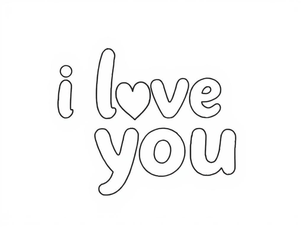 "i love you"