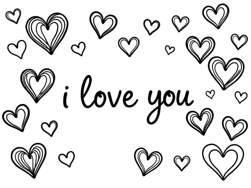 Preview of i love you, hearts