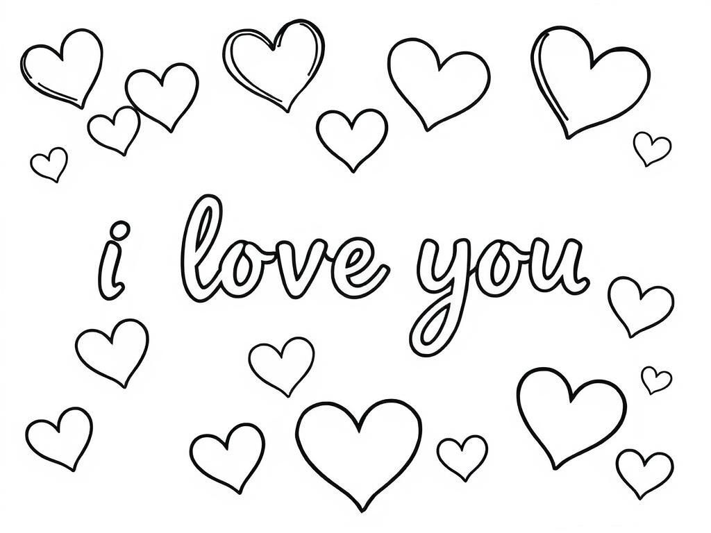 Preview of i love you, hearts